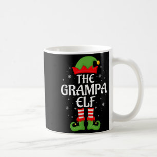 Grampa Elf Xmas Family Matching Elf Squad Christma Coffee Mug