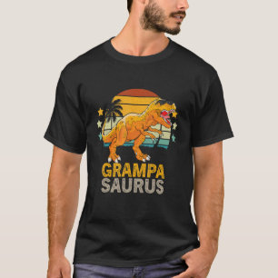 Grampasaurus Rex Dinosaur Grampa Saurus T-Shirt
