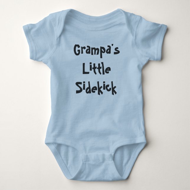Grampa'sLittle Sidekick Baby Bodysuit (Front)