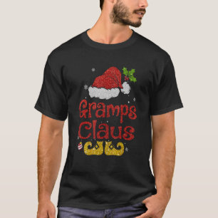 Gramps Claus Christmas Pajama Family Matching Xma T-Shirt