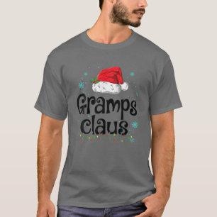 Gramps Claus Christmas Pajama Family Matching Xmas T-Shirt