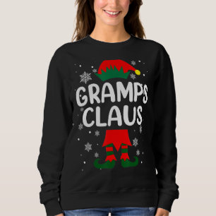 Gramps Claus Family Matching Gramps Claus Pajama Sweatshirt