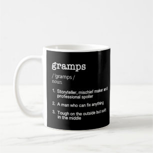 Gramps Definition - Funny Father's Day Gift  Coffee Mug