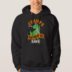 Gramps Of The Birthday Boy Dinosaur Cute Hoodie