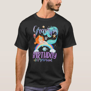 Gramps Of The Birthday Girls Mermaid Magic Family T-Shirt
