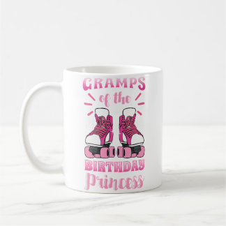 Gramps Of The Birthday Princess Roller Skates Skat Coffee Mug