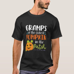 Gramps Of The Cutest Pumpkin In The Patch Hallowee T-Shirt