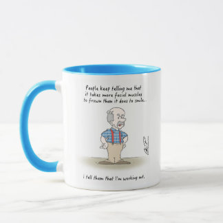 Gramps: 'On Frowning' coffee mug