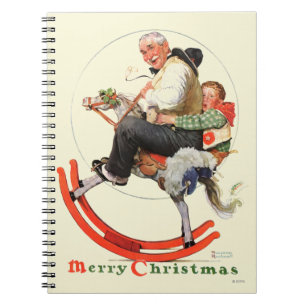 Gramps on Rocking Horse Notebook