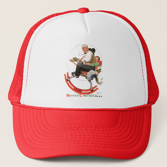 Gramps on Rocking Horse Trucker Hat (Front)
