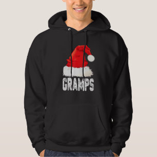 Gramps Santa Hat Christmas Pajama Family Macthing Hoodie