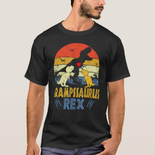 Gramps Saurus Rex Dinosaur Gramps 2 Kids Family Ma T-Shirt
