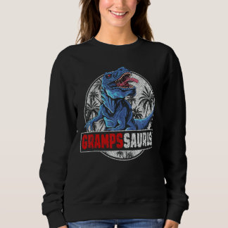 Grampssaurus Rex Dinosaur Family Matching Sweatshirt
