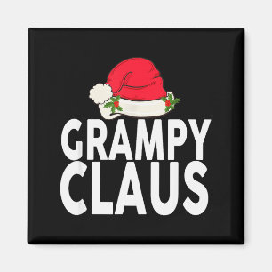 Grampy Claus Christmas Family Group Matching Pajam Magnet