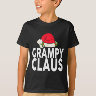 Grampy Claus Christmas Family Group Matching Pajam T-Shirt