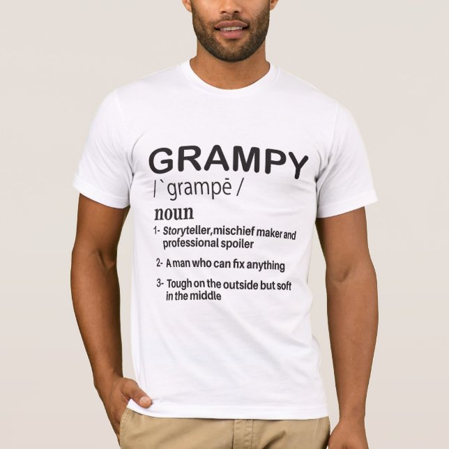 grampy definition T-Shirt (Front)