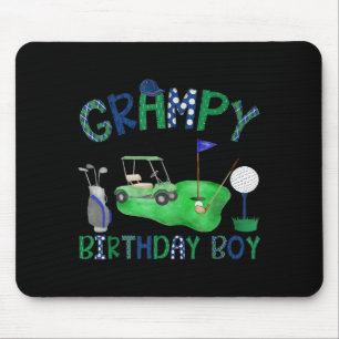 Grampy of The Birthday Boy Hole in One Golf Lover Mouse Mat