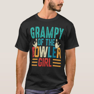 GRAMPY Of The Bowler Girl Matching Family Bowling T-Shirt
