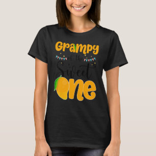Grampy Of The Sweet One Mango Fruit Theme 1st Birt T-Shirt
