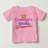Grampy's Little Princess Baby Toddler T-Shirt