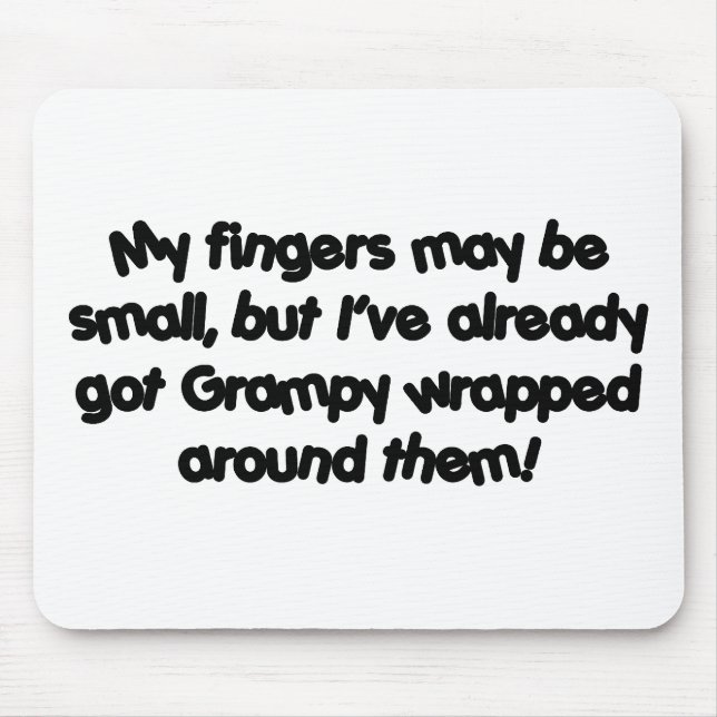 Grampy's Wrapped Mouse Mat (Front)