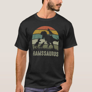 Grams Dinosaur Rex Gramssaurus 3 Kids Family Match T-Shirt