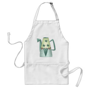 Gram's Garden · Blue Water Can Standard Apron
