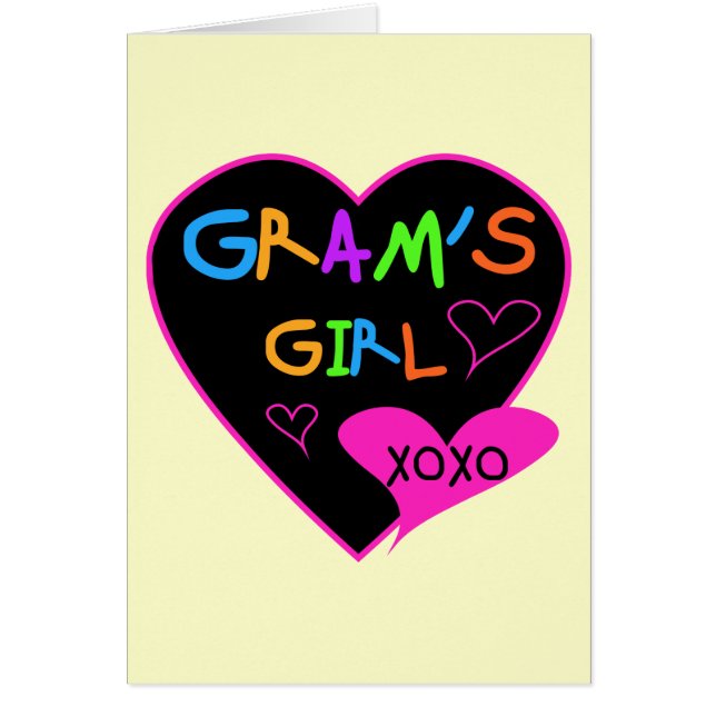 Gram's Girl Custom T-Shirts, Mugs, Buttons, Cases (Front)