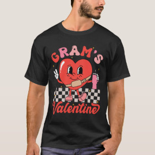 Gram's Valentine Boujee Happy Valentines Day Boy G T-Shirt