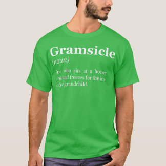 Gramsicle  Funny Hockey Grandma Sicle  T-Shirt