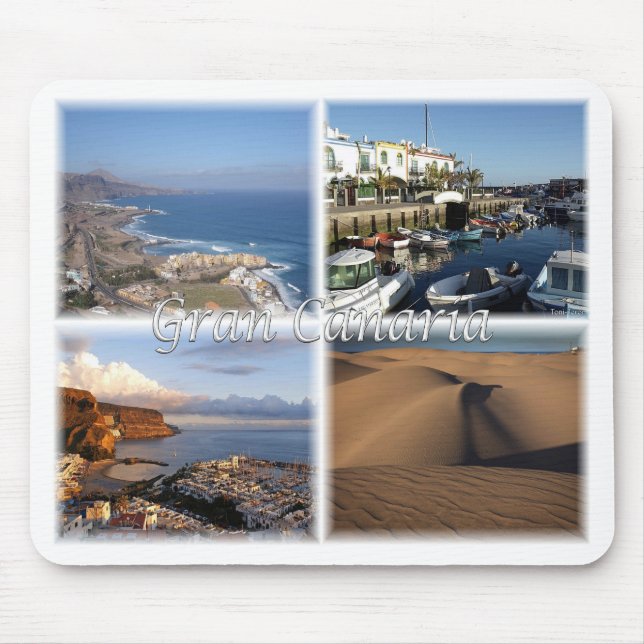 Gran Canaria Canary Island Spain Mouse Mat (Front)