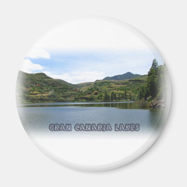 Gran Canaria lakes 008 Magnet (Front)