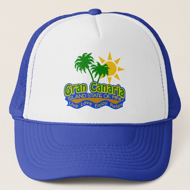 Gran Canaria State of Mind hat - choose color (Front)