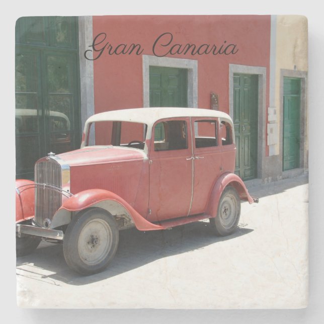 Gran Canaria Stone Coaster (Front)
