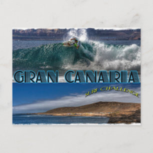 Gran Canaria Surf Challenge Postcard