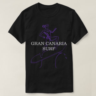 Gran Canaria Surf T-Shirt Black