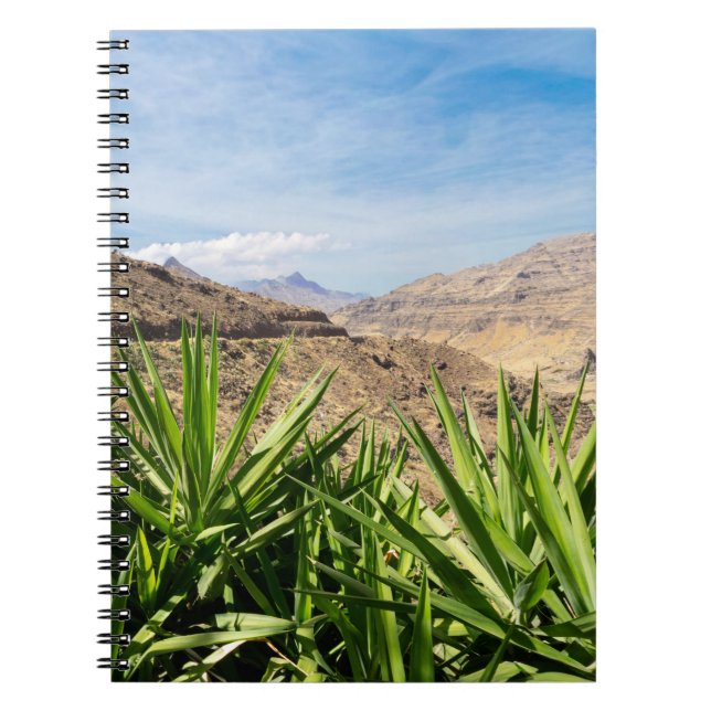 Gran Canary Mountain Landscape Notebook (Front)
