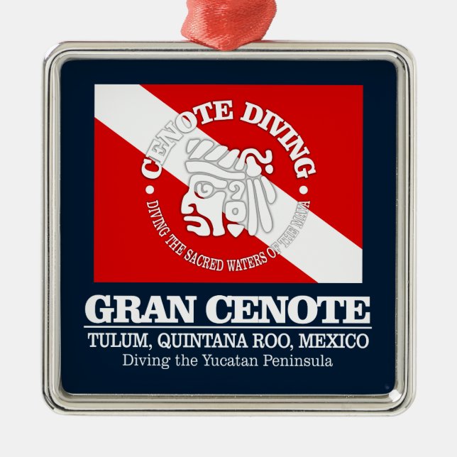 Gran Cenote (best caves) Metal Tree Decoration (Front)