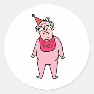Gran Gran's Big Baby Sticker
