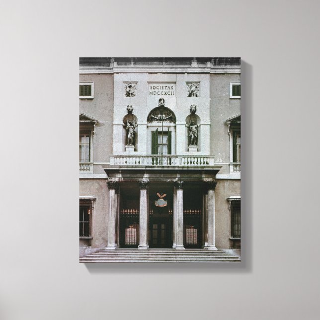 Gran Teatro La Fenice Canvas Print (Front)