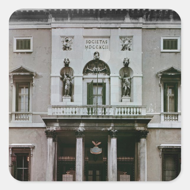 Gran Teatro La Fenice Square Sticker (Front)