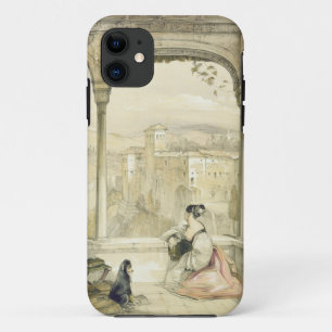 Granada (Alhambra), plate 9 from 'Sketches of Spai iPhone 11 Case