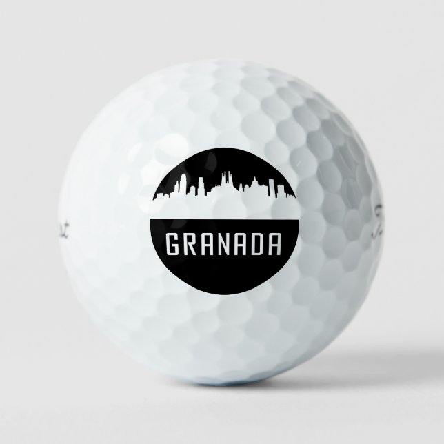 Granada | cities of Spain Golf Balls (Front)