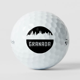 Granada cities of Spain Golf Balls