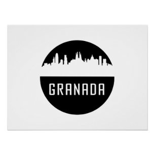 Granada cities of Spain Poster