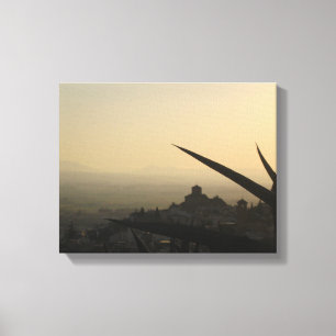 Granada city Spain photo  Single Canvas Print