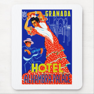 Granada Hotel Alhambra Palace Mouse Mat