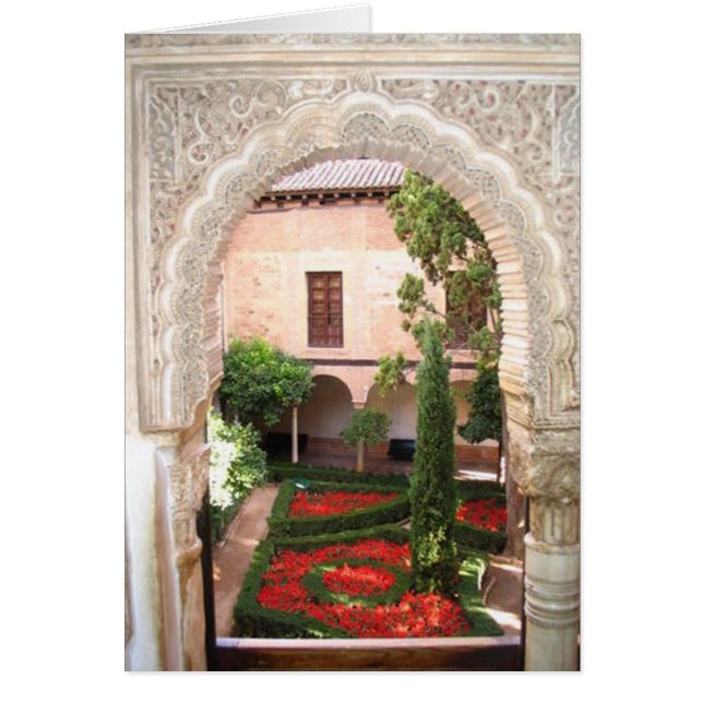 Granada La Alhambra Garden Flash (Front)