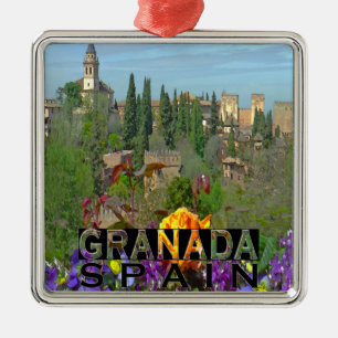 Granada Metal Tree Decoration