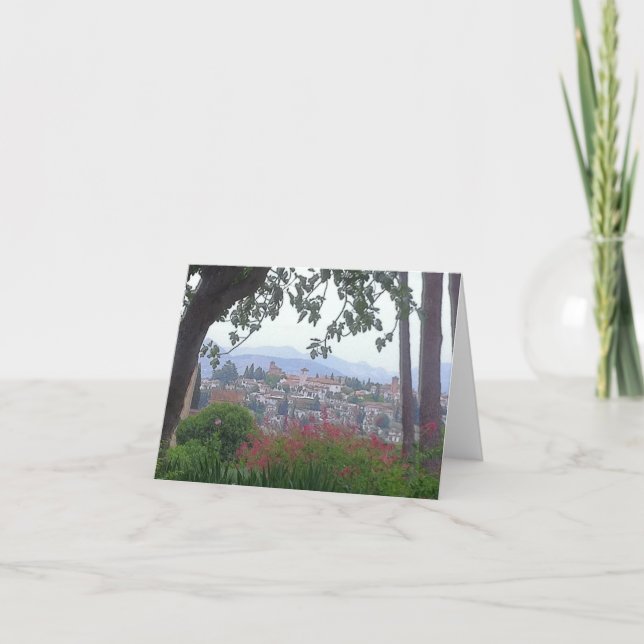 Granada, Spain Card (Front)